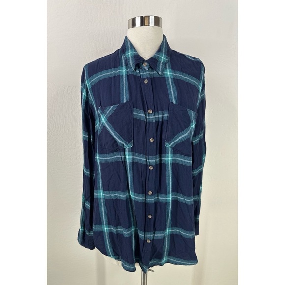A New Day Flannel Button Down Shirt - Picture 1 of 12